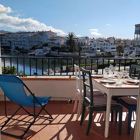 Magnifique Vue Piscine Et Canaux - Wifi Fibre Débit Appartamento Empuriabrava